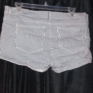 H&M Pinstripe Shorts